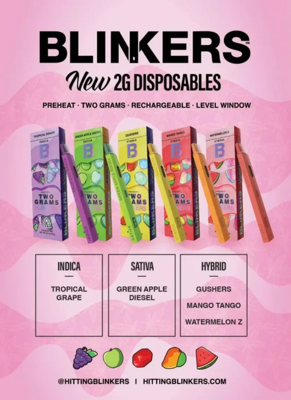 Blinker 2g disposable New drop
